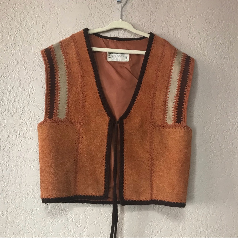 Vintage Leather Vest